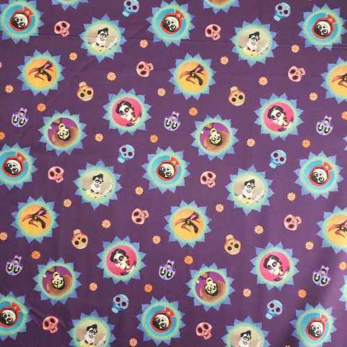 OFFICIALLY LICENSED Disney Encanto Character Toss Fabric in Purple