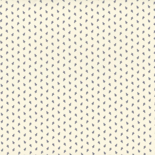Middleboro Road Cream Micro Floral Cotton Fabric