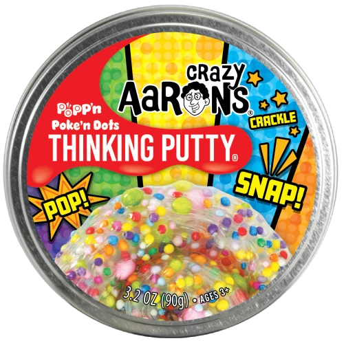 CRAZY AARONS Popp'n Putty - Poke'n Dots Thinking Putty