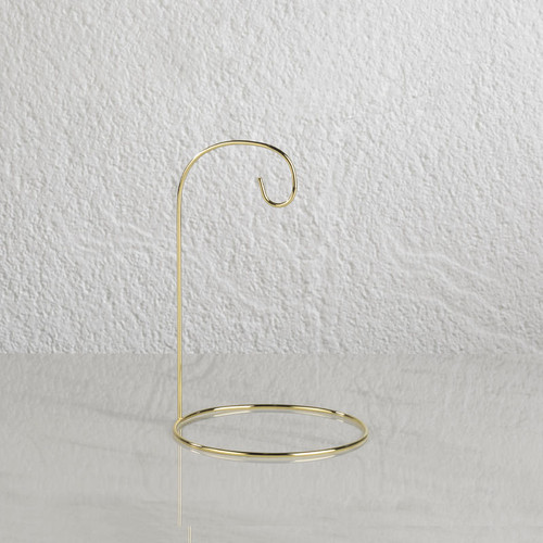 6.25" Brass Wire Ornament Stand