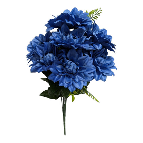 Blue Dahlias 