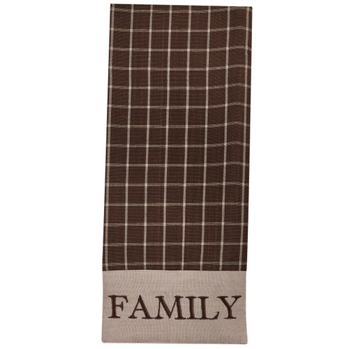 Family Decorative Dishtowel