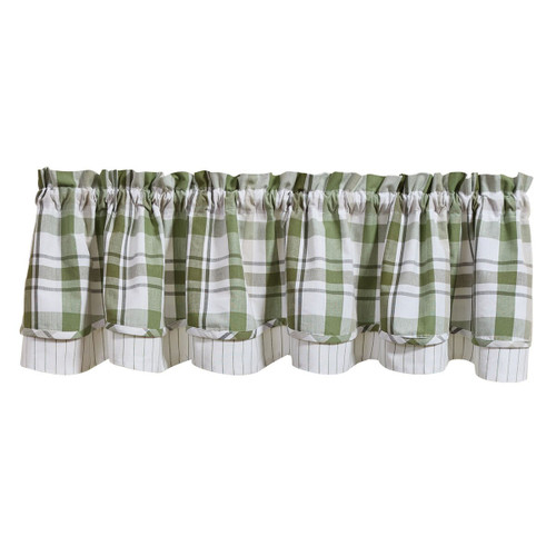 Hayes Plaid Lined Layered Val 16" L