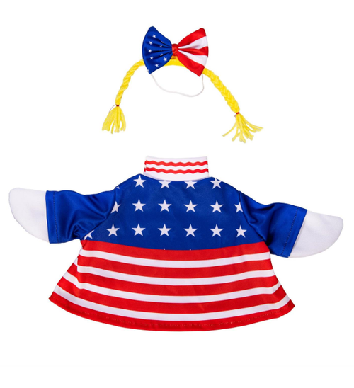 Giddy the Goose Outfit, Patriotic Dress