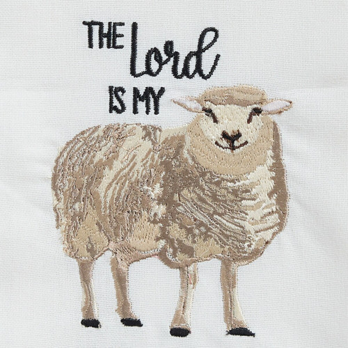 The Lord Is My Shepherd Decorative Dishtowel