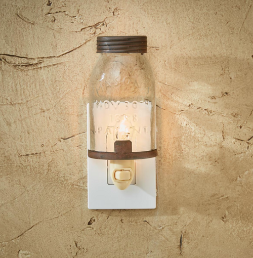 Mason Jar Night Light