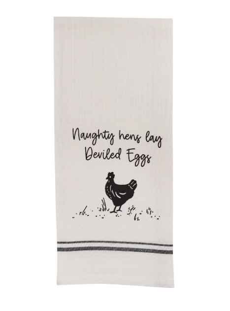 Naughty Hens Dishtowel