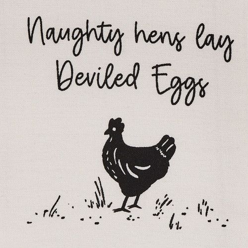 Naughty Hens Dishtowel