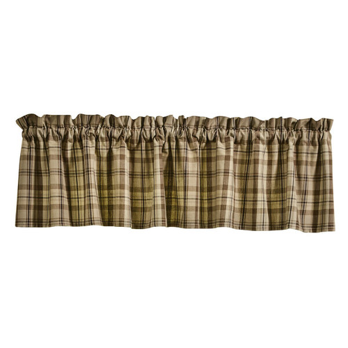 Plains Plaid Valance 14" L