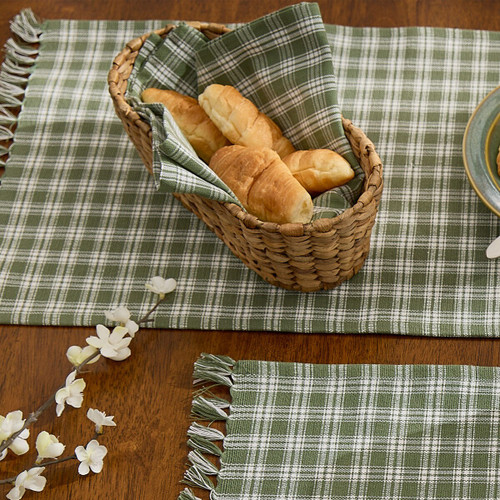 Stafford Dishtowel - Ivy