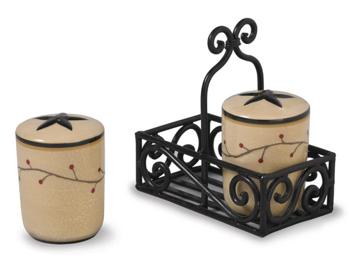 Star Vine Salt and Pepper Set