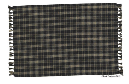 Sturbridge Table Runner - 54"L - Black