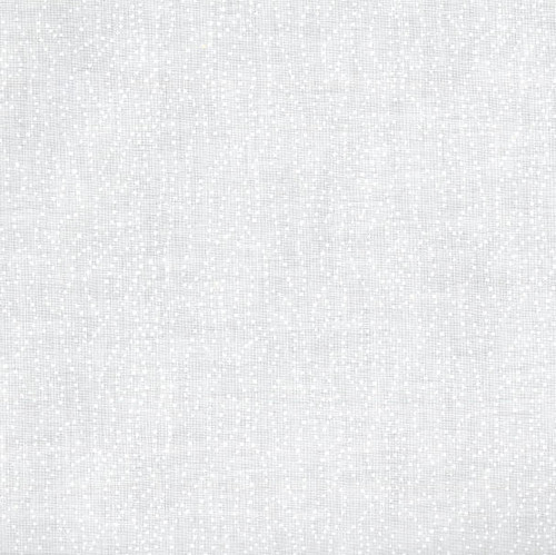 White-on-White Tiny Dot Cotton Fabric