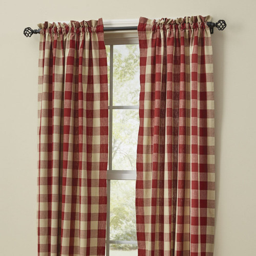 Wicklow Panels - 63"L - Garnet