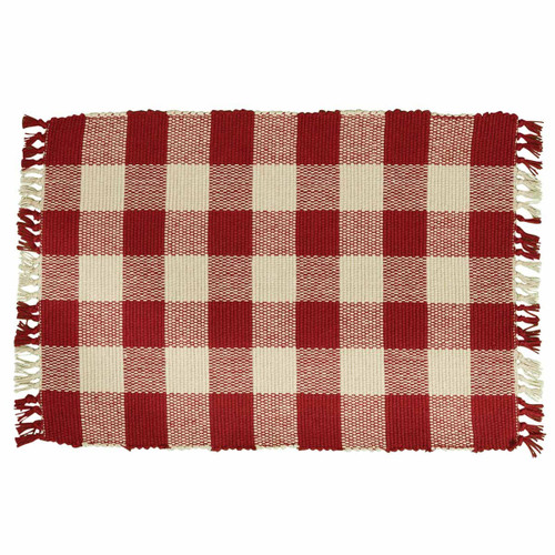 Wicklow Yarn Placemat - Garnet