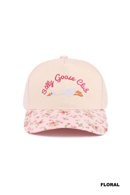 "Silly Goose Club" Embroidered Two-Tone Trucker Hat