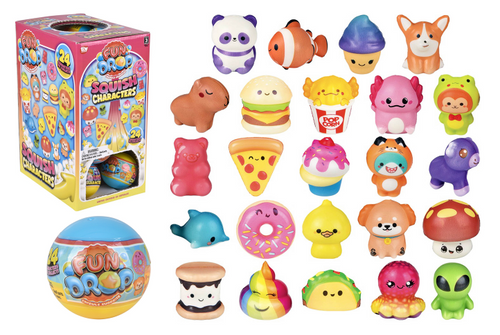 2" Mystery Squishy Capsule – Slow-Rise Surprise Fidget Toy