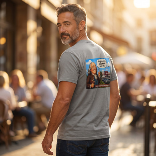 Ben Franklin Kingsport's Best Kept Secret Comfort Colors T-Shirt
