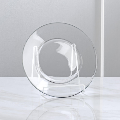 Tripar 6" Bright White Square Wire Display Stand