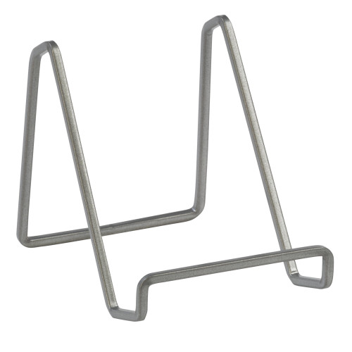 4" Silver Square Wire Stand