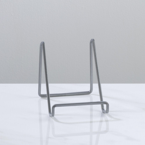 4" Silver Square Wire Stand