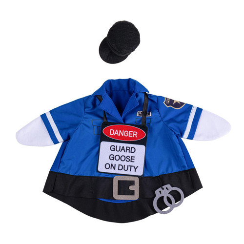Giddy the Goose Police Officer Outfit