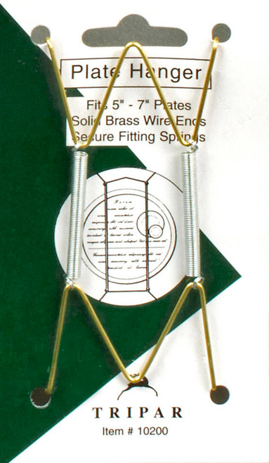 Economic Plate Wire Hanger - Fits 5"-7"