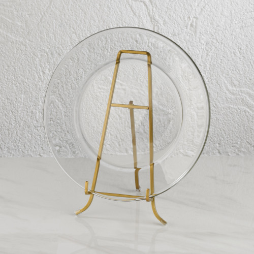 12" Gold Straight Edge Easel