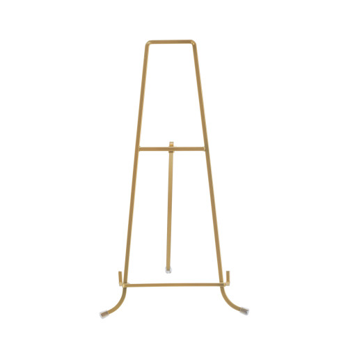 15" Gold Straight Edge Easel