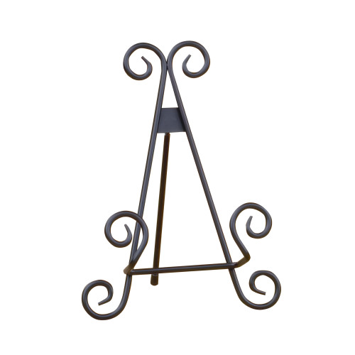 9" Black Stratford Metal Easel