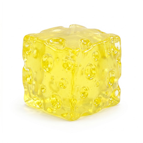 Sugar Dough Clear Yellow Cheese Squishy