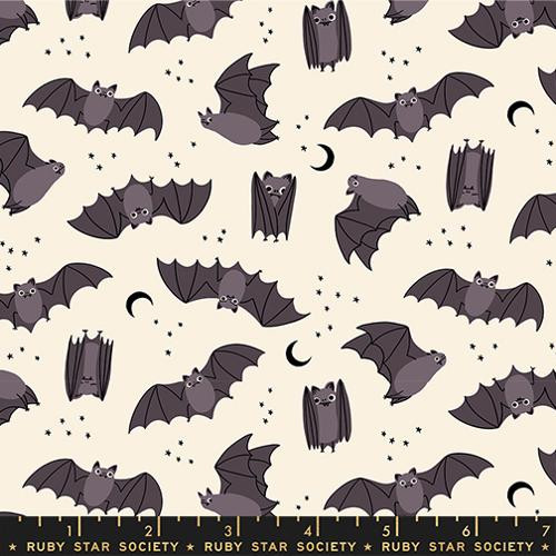 Freaky Familiars Flying Bats Cotton Fabric