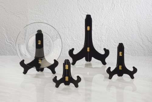 9" Ebony Premium Wood Stand