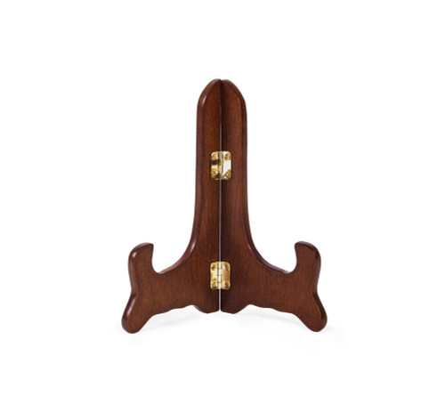 6" Walnut Economy Stand