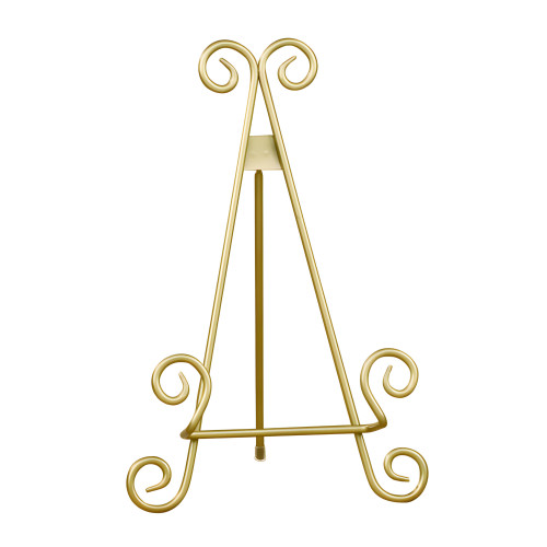 11" Stratford Gold Metal Easel