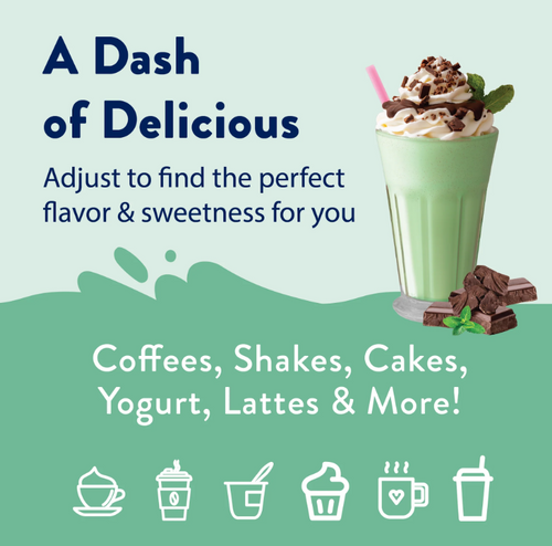 Sugar Free Dippin' Dots Mint Chocolate Ice Cream Syrup
