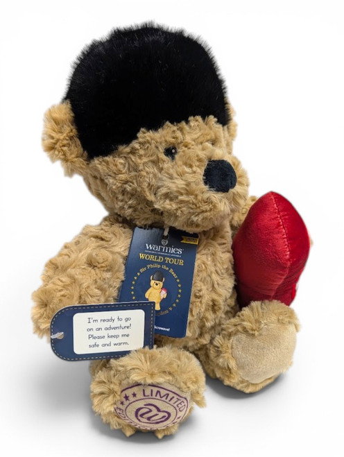 World Tour Warmies - Sir Philip the Bear