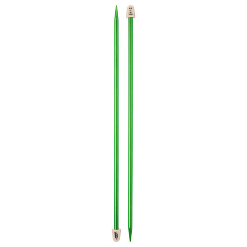 Susan Bates Silvalume 10" Single Point Knitting Needles - Size 10.5
