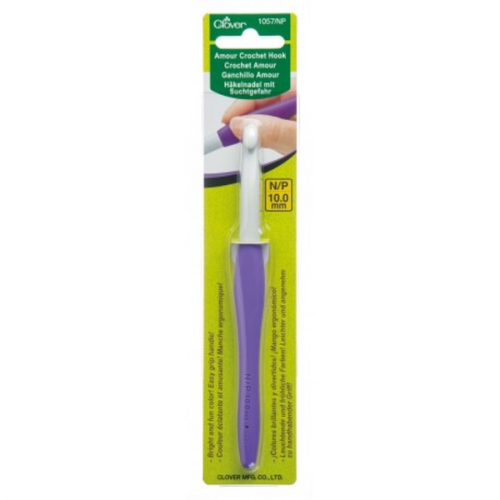 Clover Amour Crochet Hook – Size 7 (4.5mm) Blue