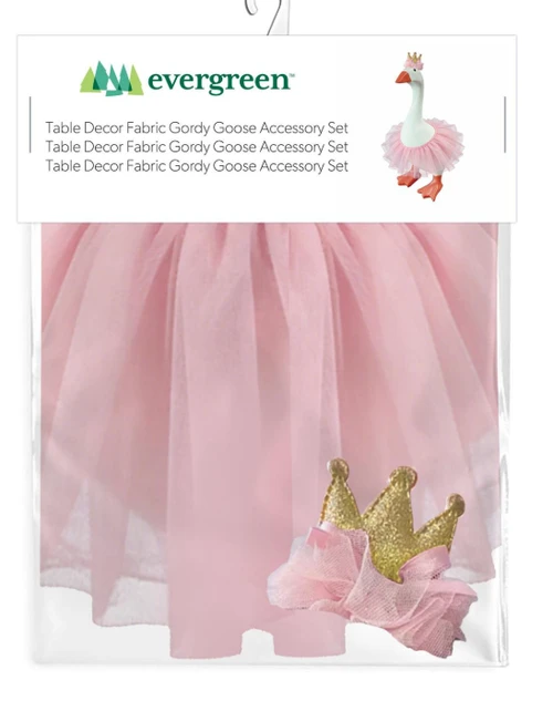 Gordy the Goose Princess Fabric Outfit Set (Tabletop)