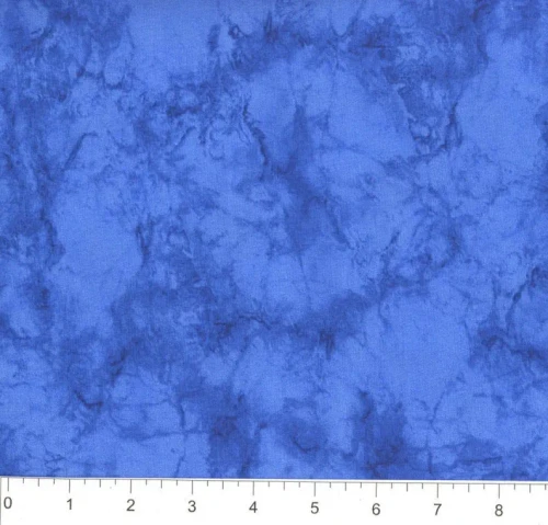 108" Wide Royal Blue Marble Quilt Backing Fabric