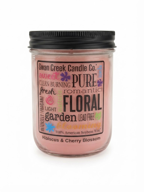 Hibiscus & Cherry 12 oz. Pantry Jar Candle