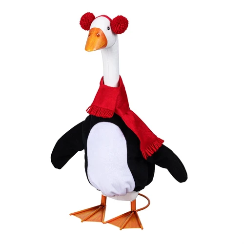 Giddy the Goose Winter Penguin Outfit - Fits 21" Porch Goose