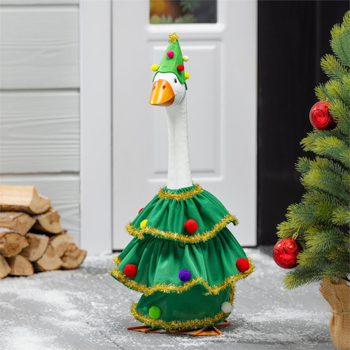 Giddy the Goose Christmas Tree Outfit - Fits 21" Porch Goose