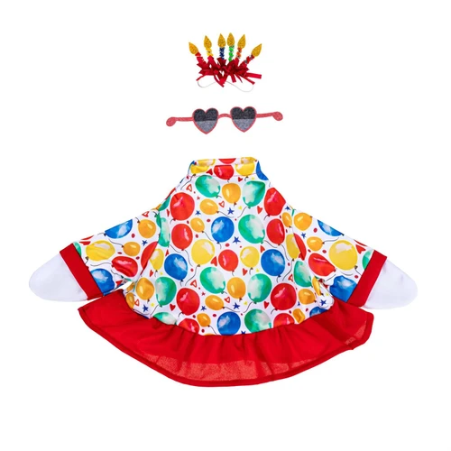 Giddy the Goose Birthday Party Outfit - Fits 21" Porch Goose