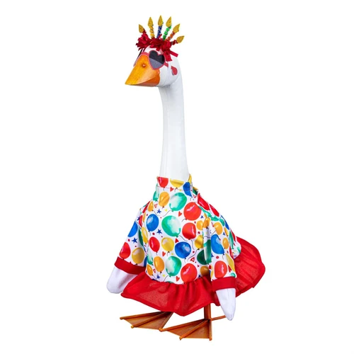 Giddy the Goose Birthday Party Outfit - Fits 21" Porch Goose