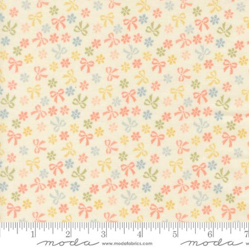 Handmade Sweetness Porcelain Floral Bows Cotton Fabric