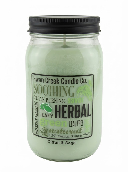 Citrus & Sage 24 oz. Jar Candle
