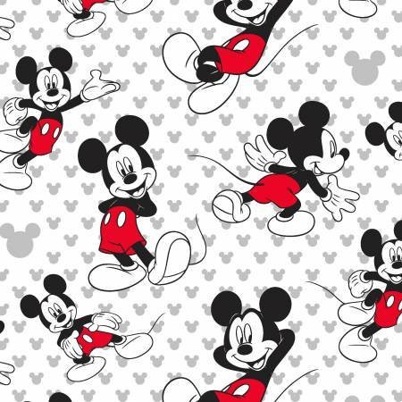 OFFICIAL LICENSED Mickey Mouse Everyday Relaxed Cotton Fabric