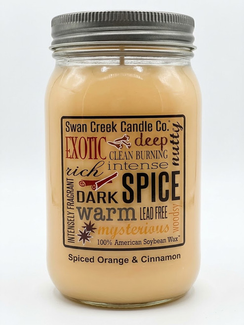 Spiced Orange & Cinnamon 24 oz. Jar Candle